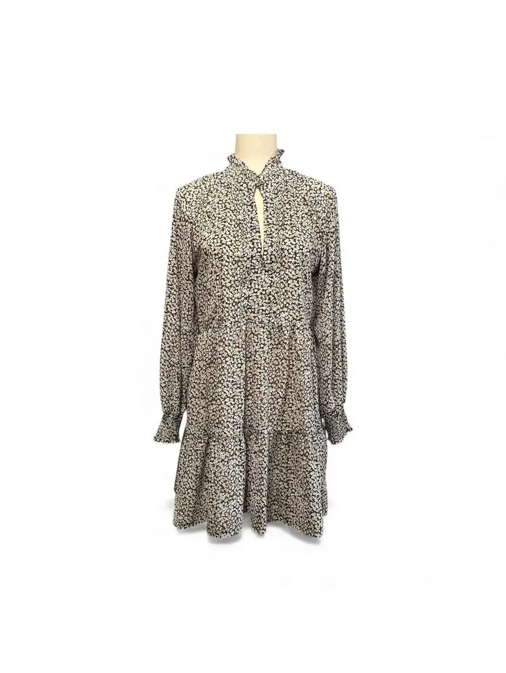 Elan Long Sleeve Floral Dress Size Small - Picture 2 of 4